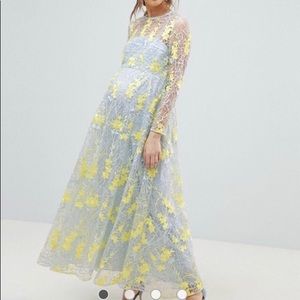 ASOS special occasion maternity gown. Size 14 US. NWT.